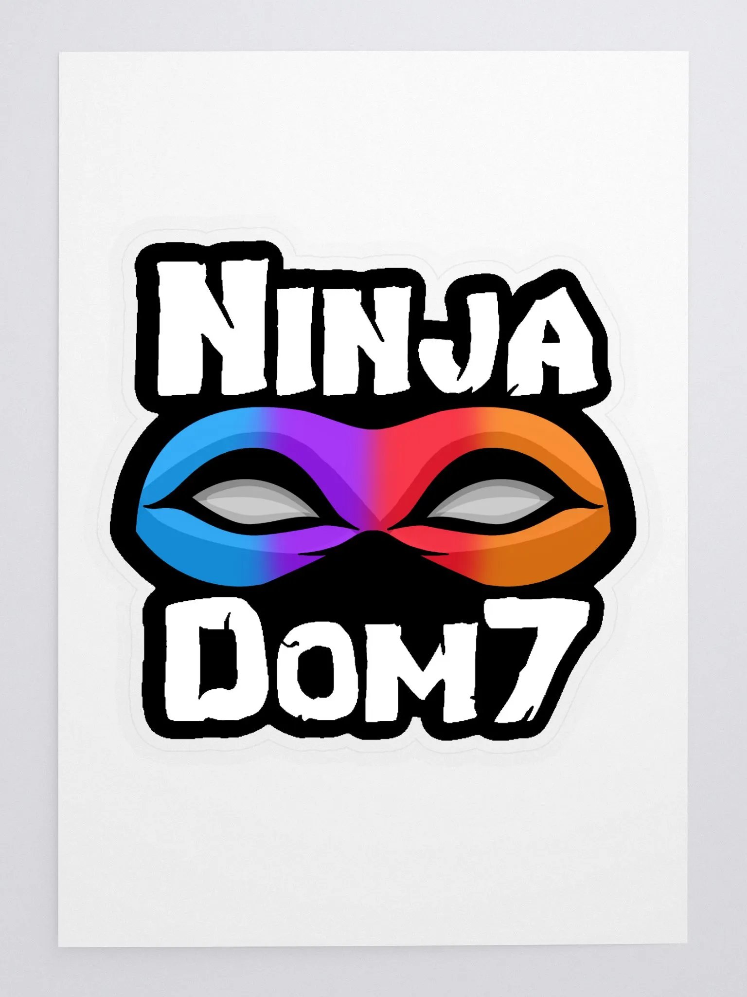 Ninja Cut Sticker product image (1)