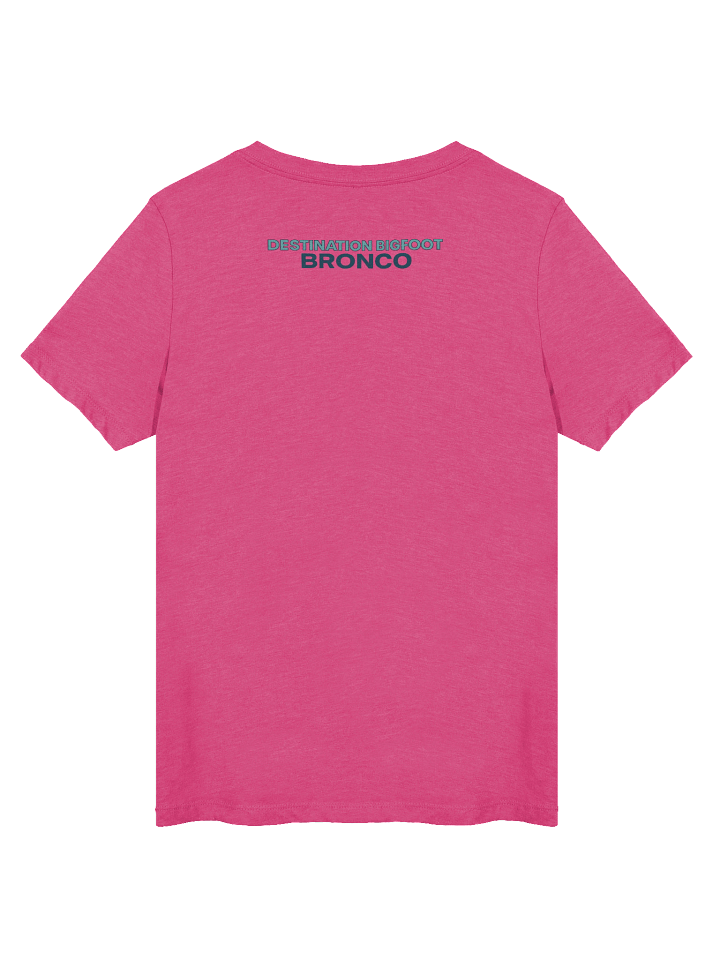 Destination Bigfoot Bronco Best Friends Bella+Canvas Women's Relaxed V-Neck T-Shirt (Multiple Colors Available) product image (12)