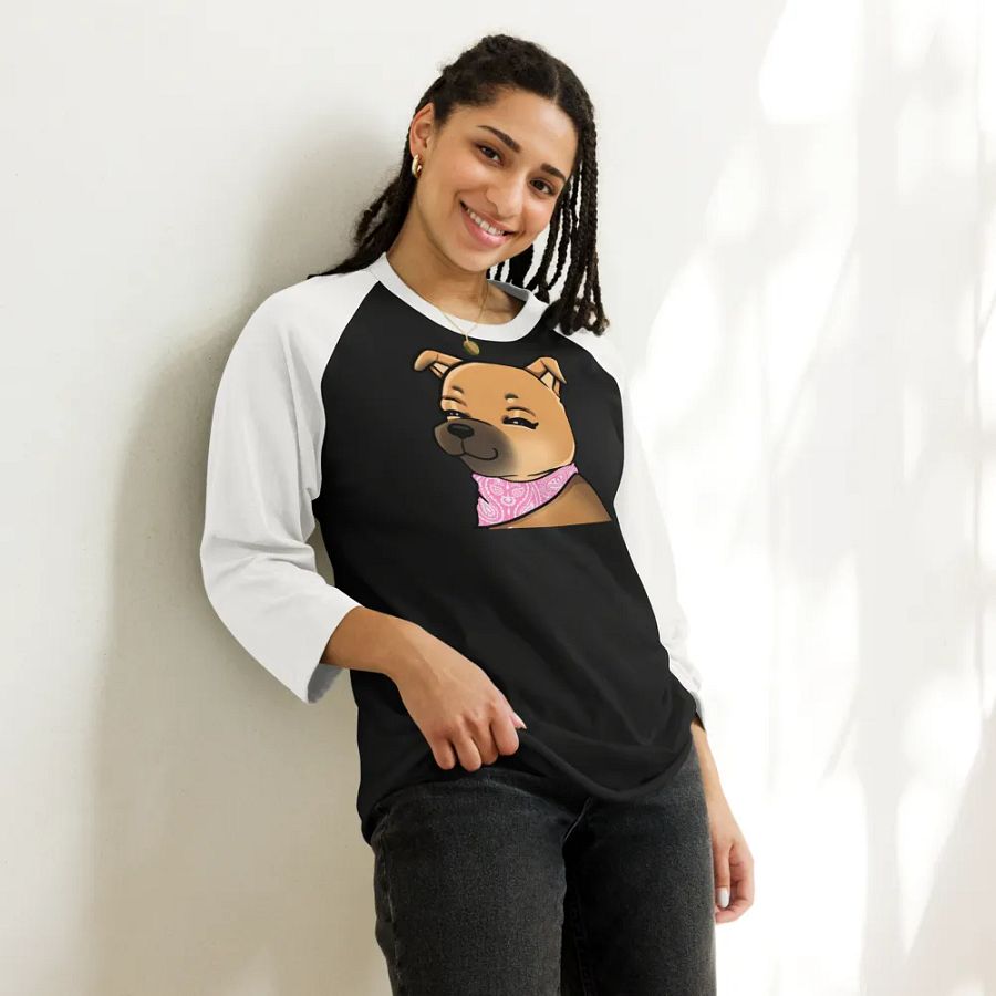 Mara 3/4 Sleeve Raglan Shirt product image (9)