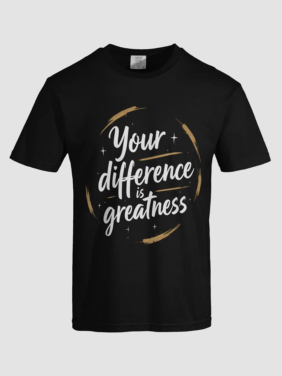 Your Difference Is Greatness  — The Emma Stone-Inspired T-Shirt That Will Empower You to Embrace Your Unique Power and Transform Your Life product image (5)