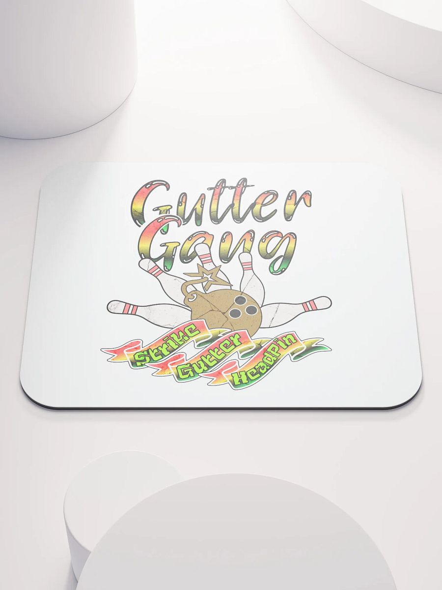 Gutter Gang Bowling Mouse Pad product image (2)