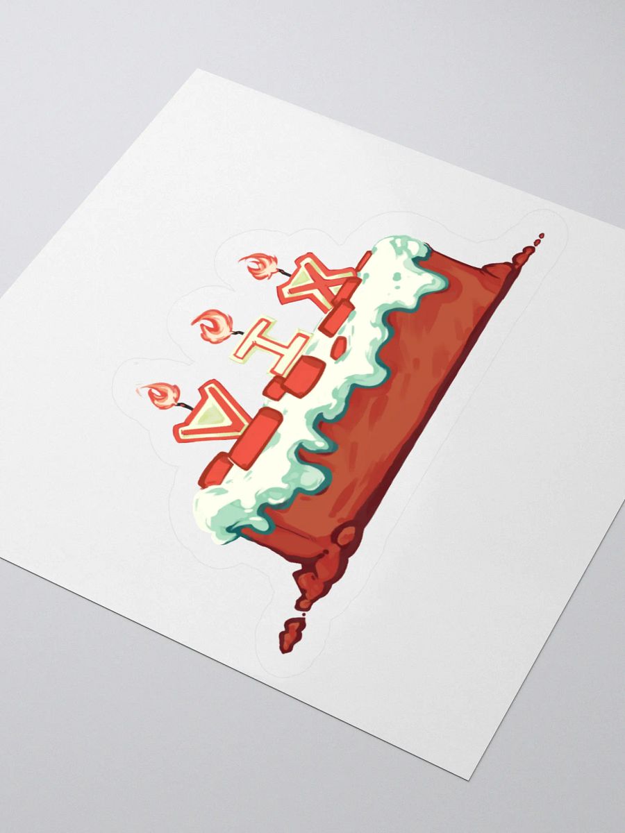 "I'll Make a Cake" w/ Candles Sticker product image (3)