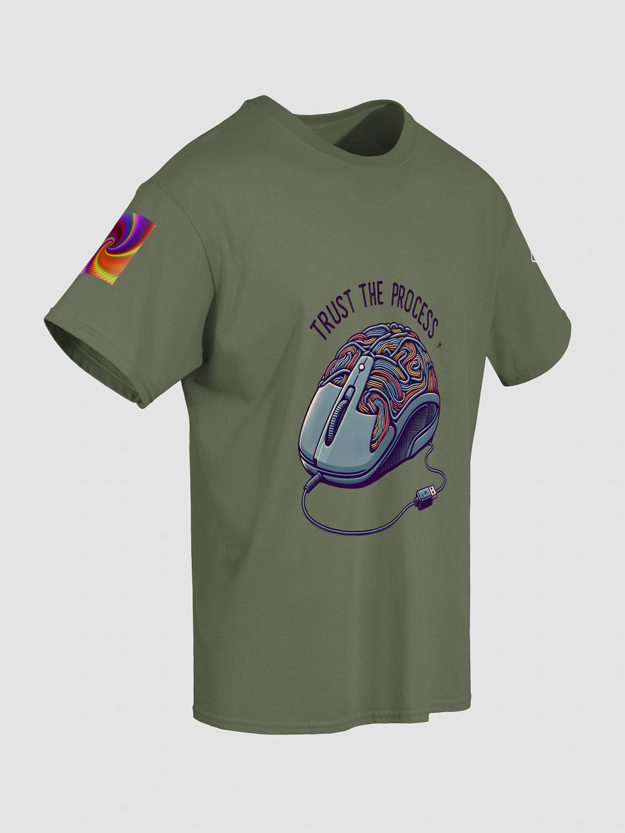 Trust the Process – Pixel Tech Wired Mouse T-Shirt product image (15)