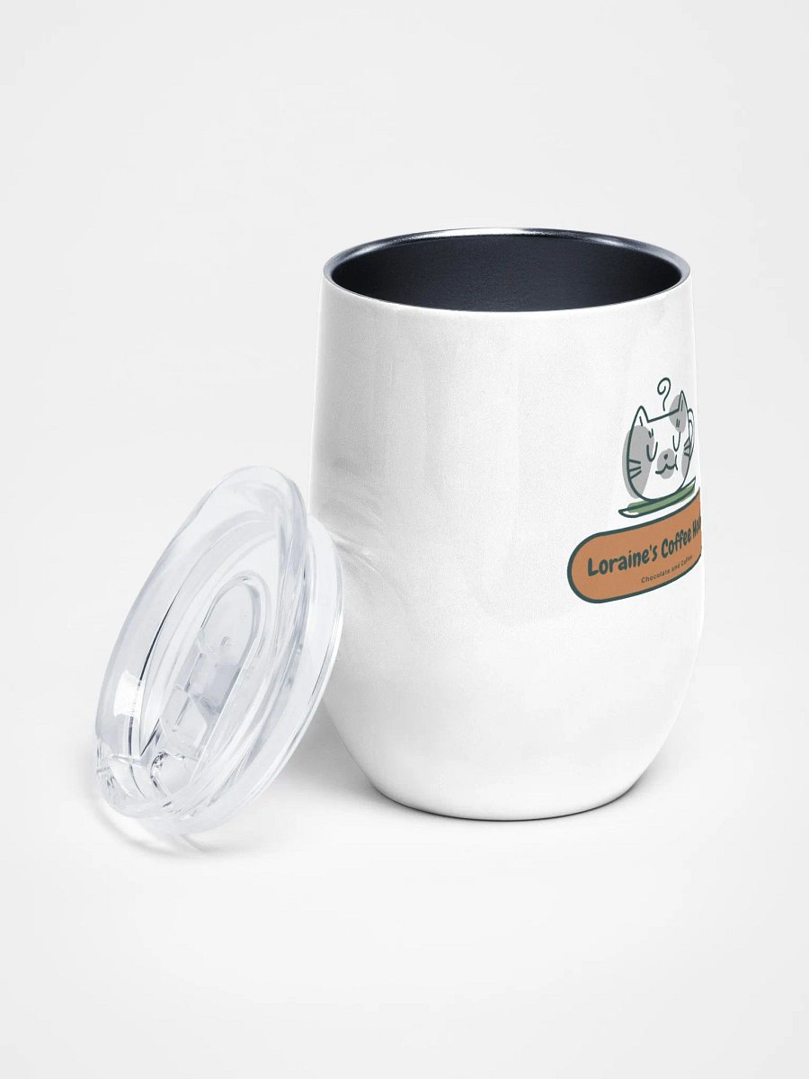 Loraine's Kitty Coffee Wine Tumbler product image (3)
