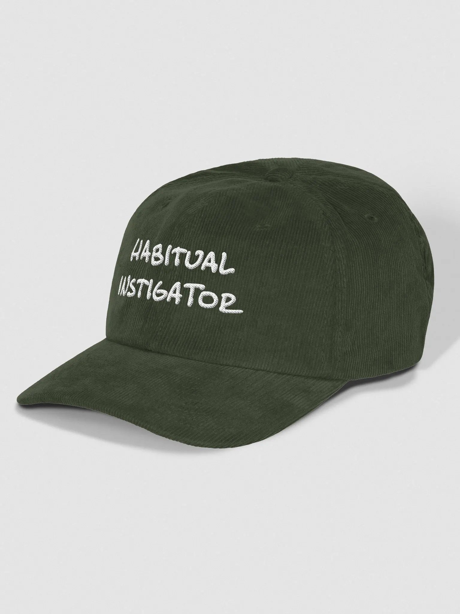 Habitual Instigator Cord Hat product image (2)
