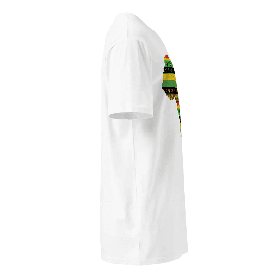 Uhuru - Men's White Colourful African Map Tee product image (7)