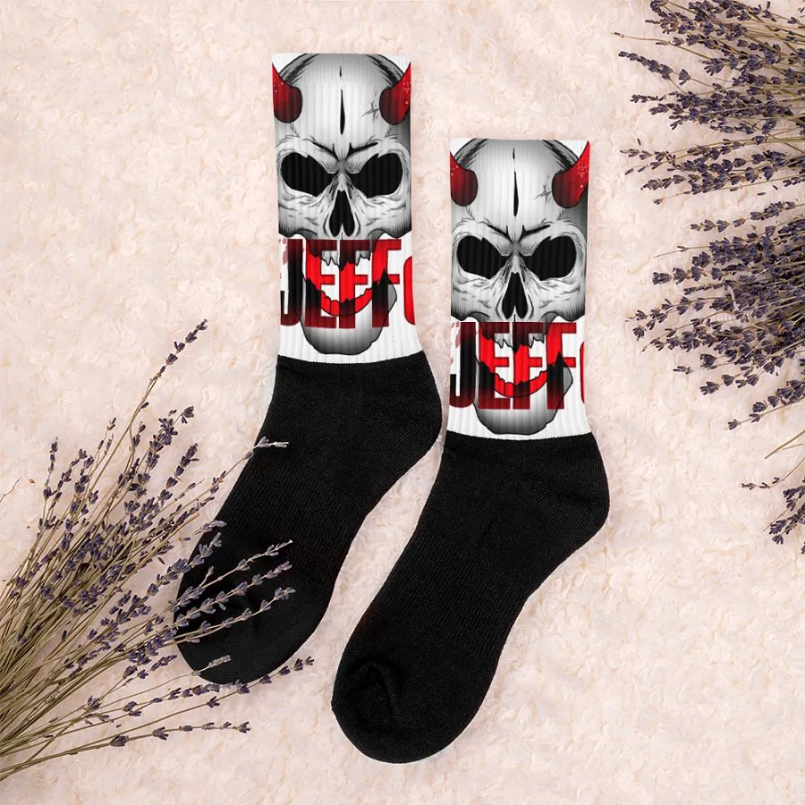 Black Foot Sublimated Socks product image (6)