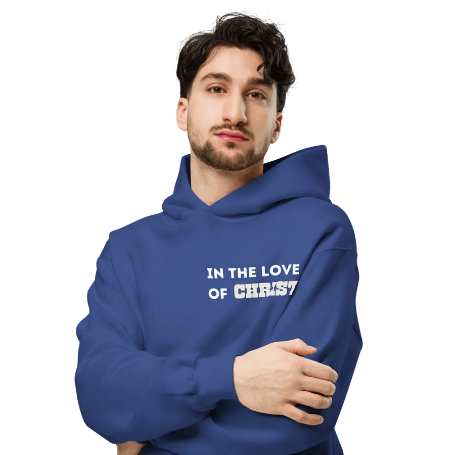 In the love of Christ I stand Oversize Hoodie product image (8)
