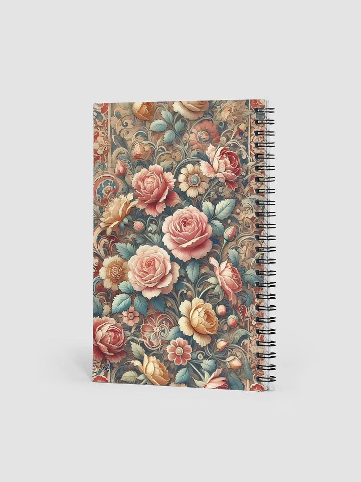 Royal Floral Spiral Notebook product image (2)