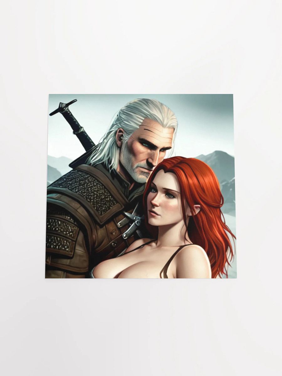 Warrior Lovers Fantasy Matte Poster product image (19)
