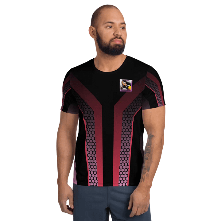 Honeycomb Vibe All-Over Athletic Tee product image (1)