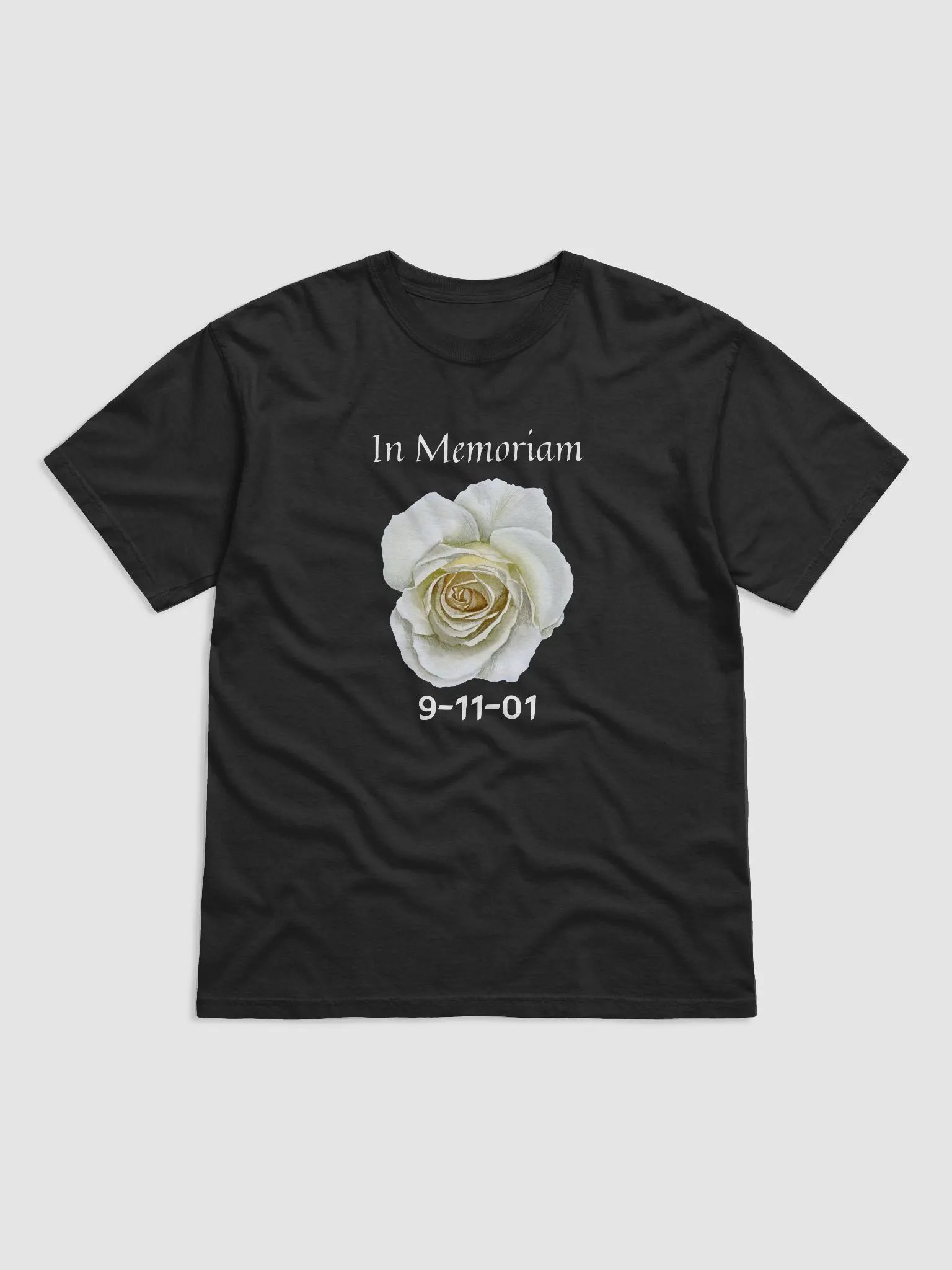 In Memoriam 9/11 Tribute Comfort T-Shirt product image (1)