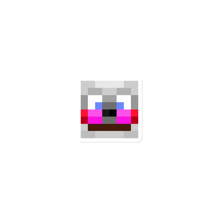 Funtime3Freddy3 Minecraft Skin Head Magnet product image (1)