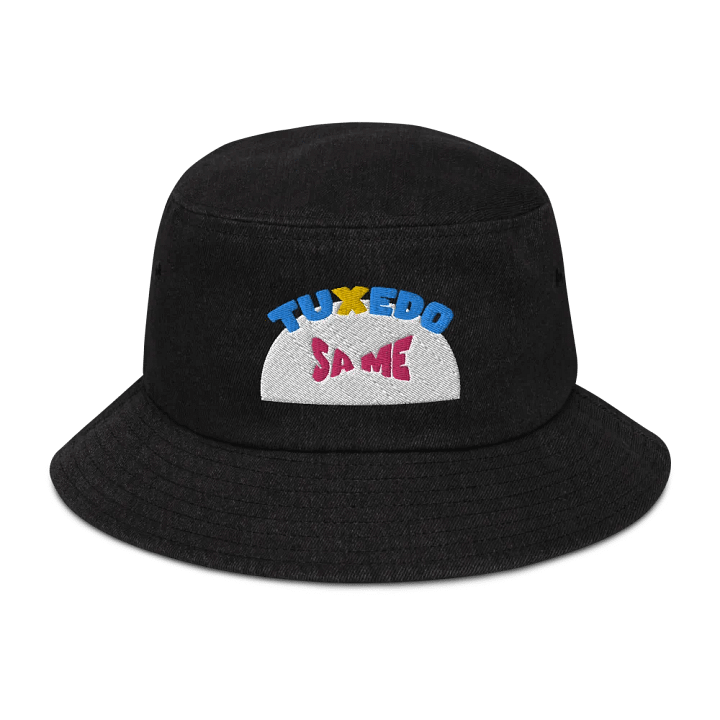 Tuxedo Same Embroidered Bucket Hat product image (1)