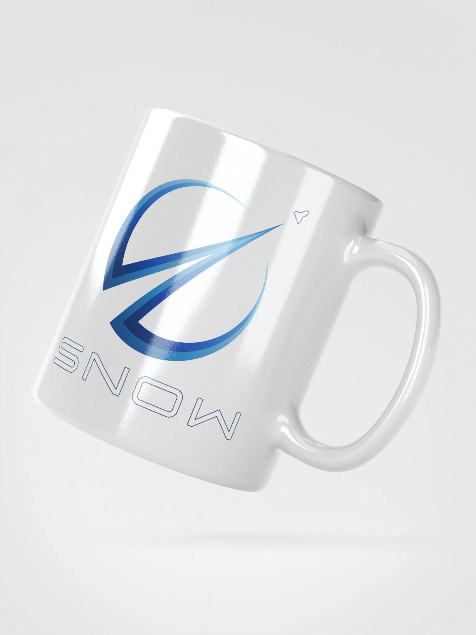 Tall Logomark White Mug product image (2)