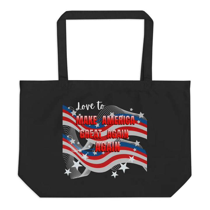 smart Tote bag Make America Great Again for any product image (1)