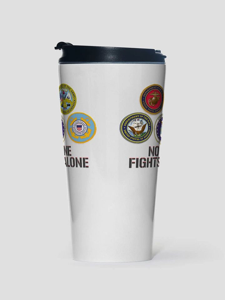 No One Fights Alone - Travel Mug product image (1)