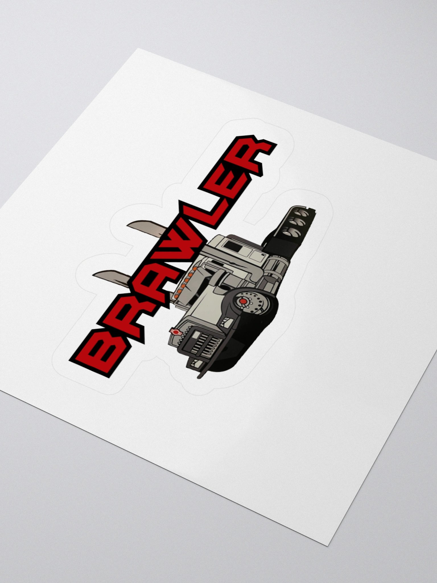 BRAWLER W9 CARTOON STICKER product image (5)