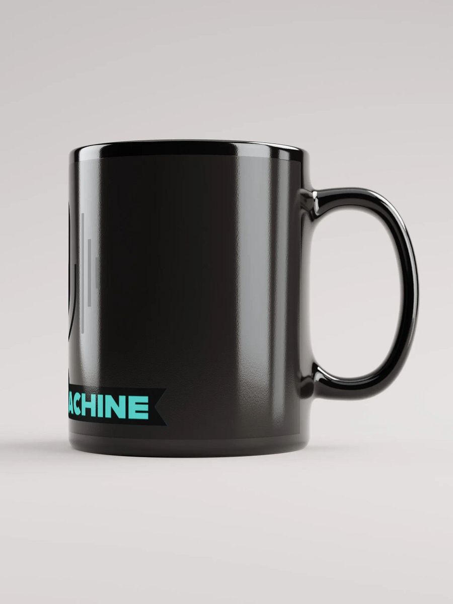 StreamMachine Black Glossy Mug product image (1)