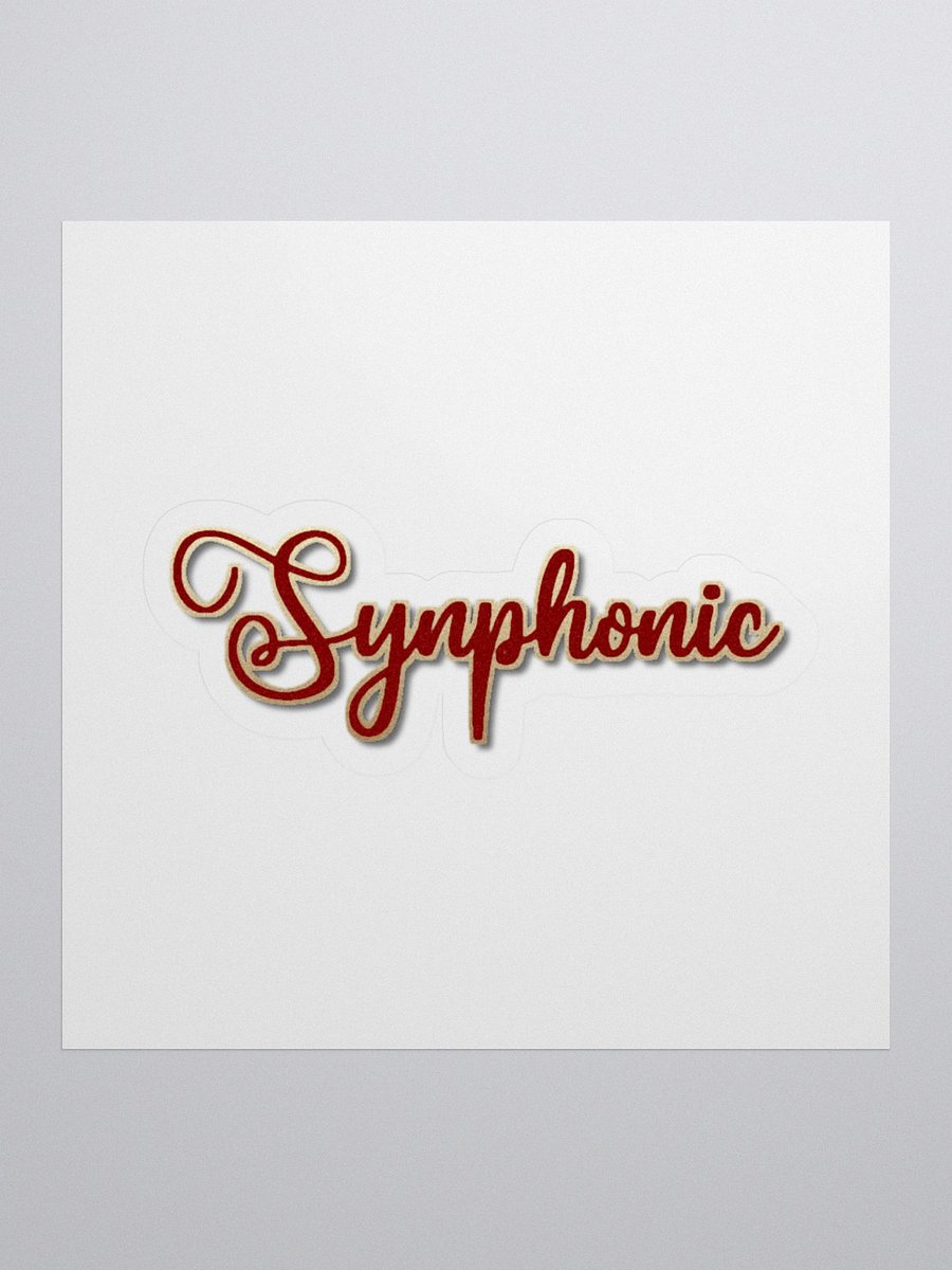Synphonic Kiss Cut Stickers - Customizable Vinyl Decals product image (1)
