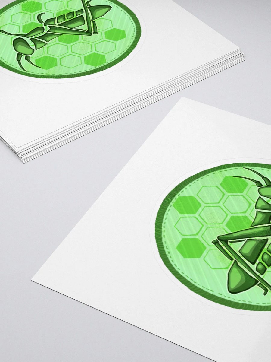 Green Grasshoppers Sticker product image (4)