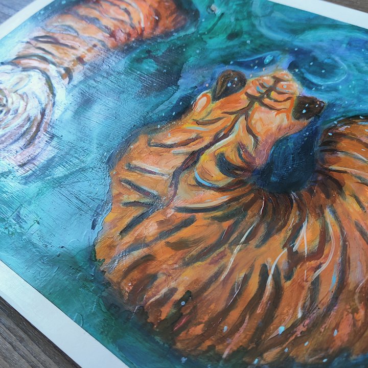 Water Tigers painting product image (2)