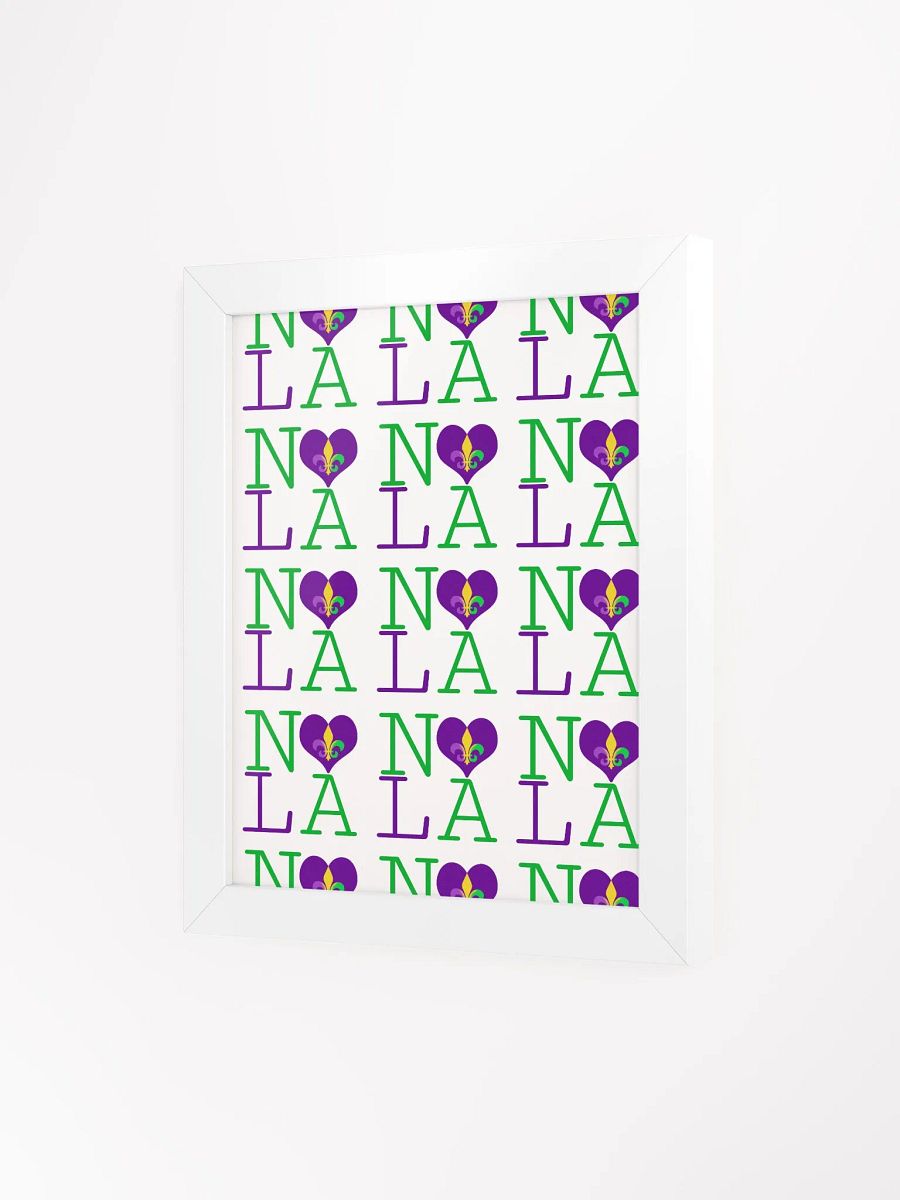 I LOVE NOLA **LEGACY POSTER** (MARDI GRAS INFINITY WALL) product image (92)