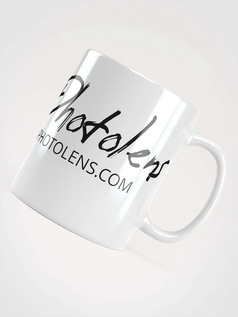 Taza blanca brillante product image (10)