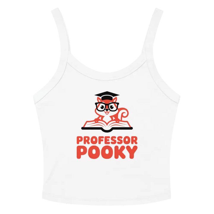 Professor Pooky's Reading Time Women's Tank Top product image (2)