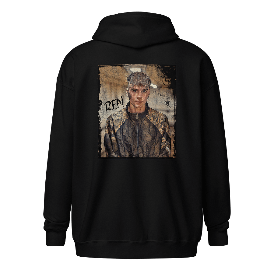 Copy of Singer From Wales Uk Zippered Gildan Unisex Hoodie product image (1)