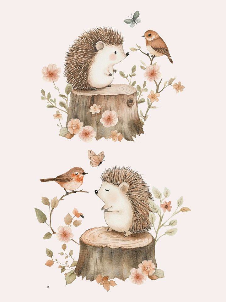 Hedgehog - Clipart product image (1)
