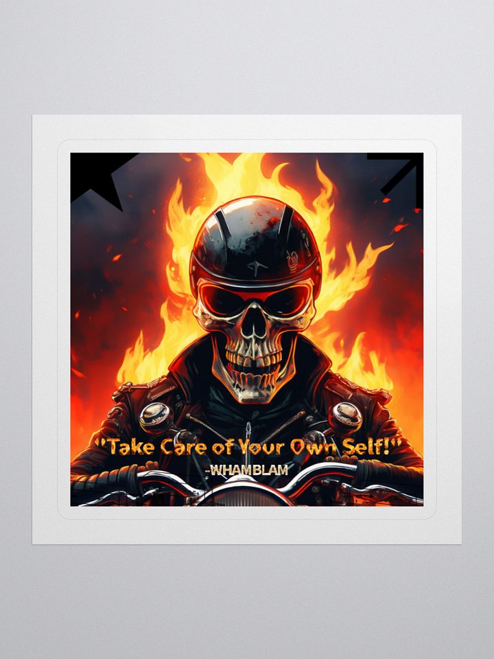 Skeleton Cut Stickers product image (1)