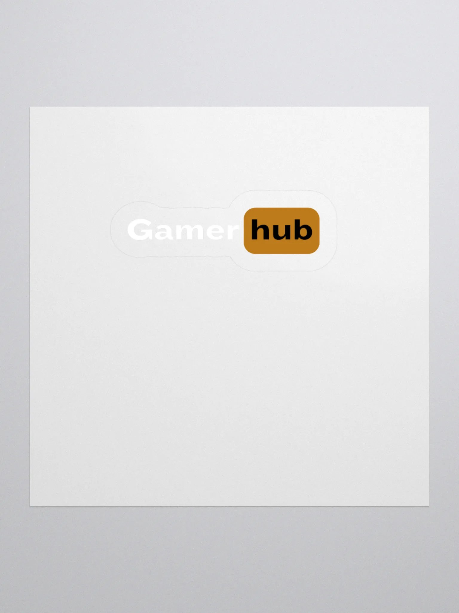 GamerHub Sticker product image (1)