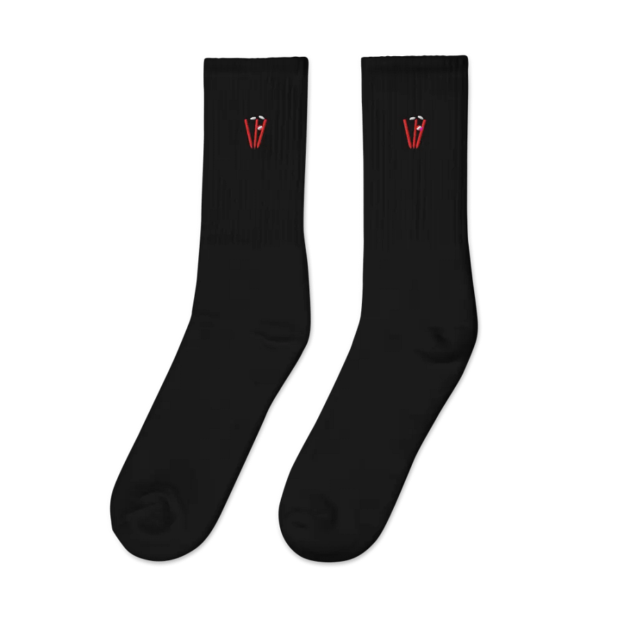 Wicketers Black Out Socks product image (2)