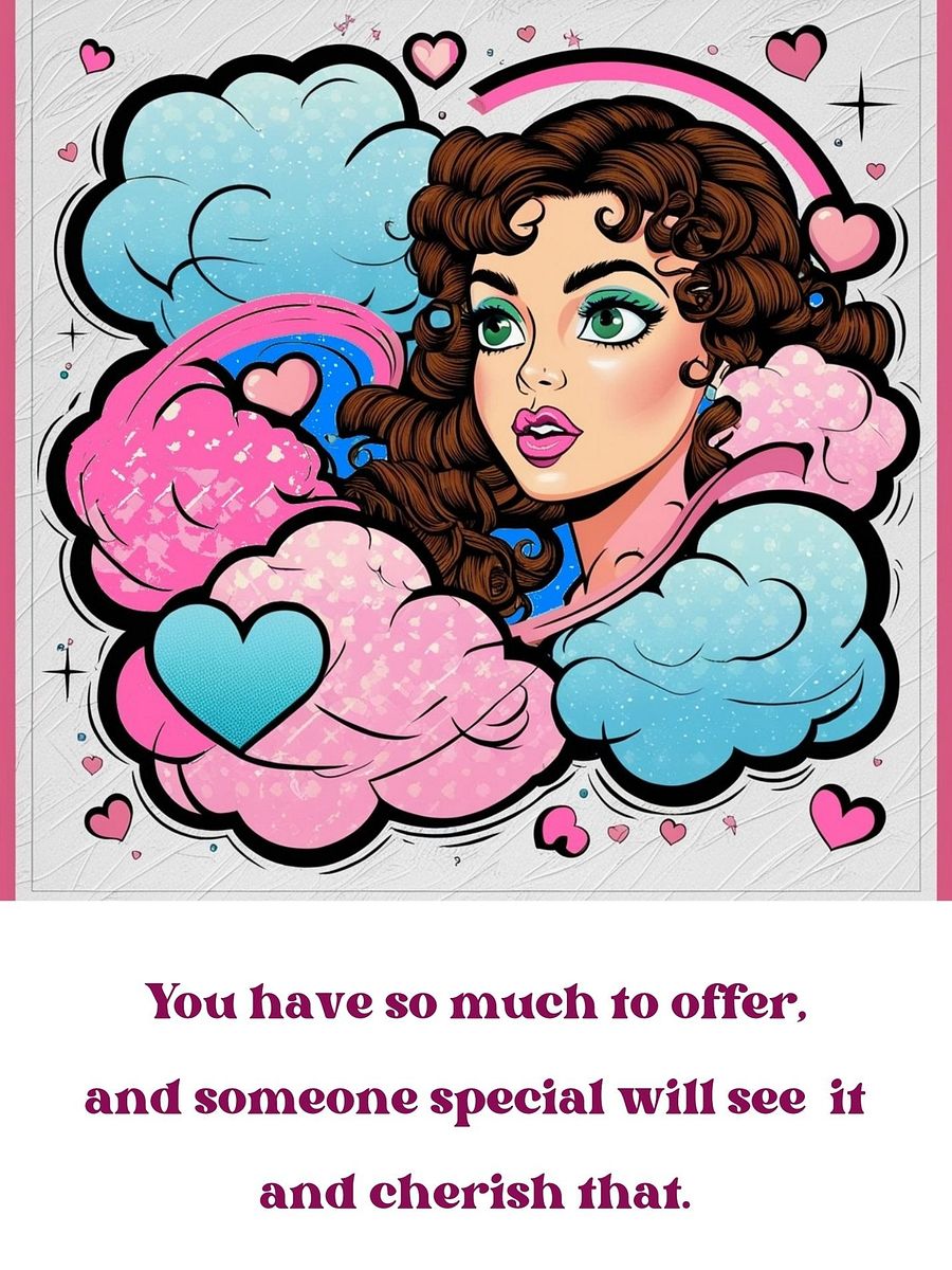 Set of 6 motivational printable cards on finding a life partner -2 product image (5)