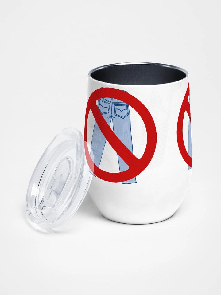 #NoPantsEveryday Wine Tumbler product image (2)