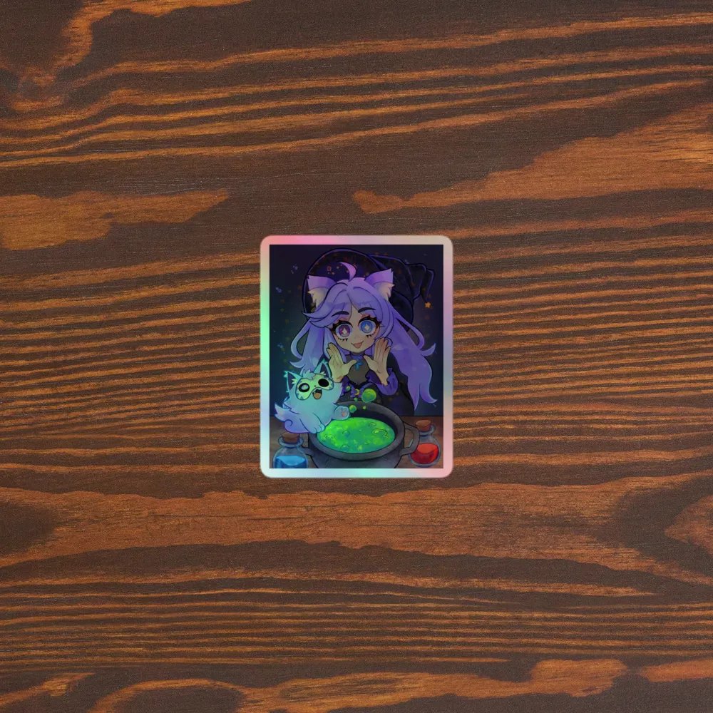 SpectralWolfeh - A Witch's Brew Sticker product image (3)
