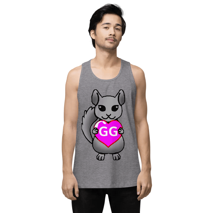GG Chinchilla Heart Tank Top by GGMentor product image (1)