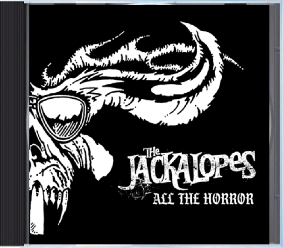 HSR 010 - "THE JACKALOPES - ALL THE HORROR" COMPACT DISC product image (1)
