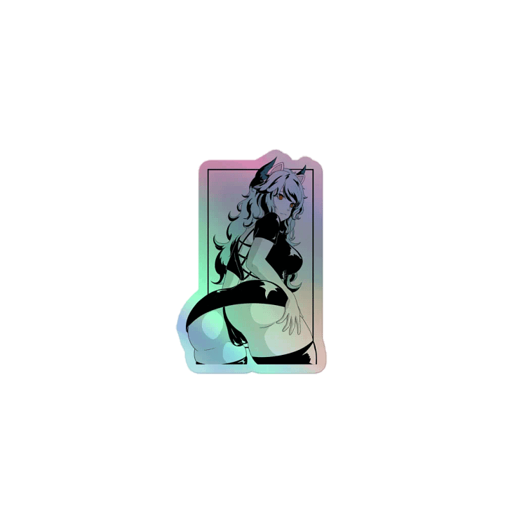 Bhelsebub Waifu Holo Sticker product image (1)