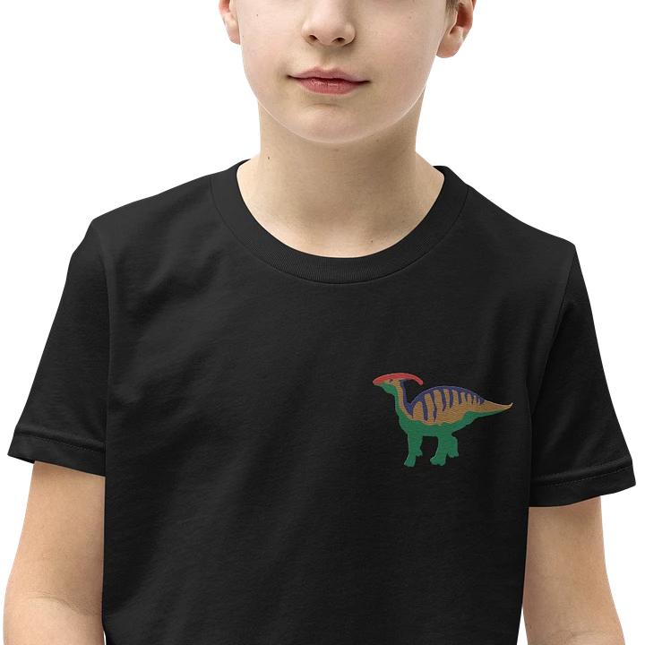 Parasaurolophus Embroidered Youth T-Shirt product image (4)