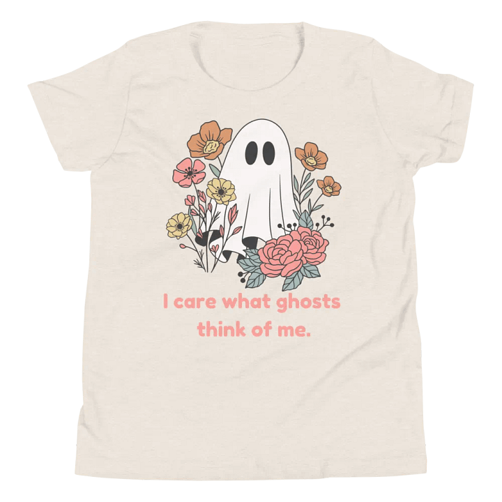 I Care What Ghosts Think of Me Youth T-Shirt product image (1)