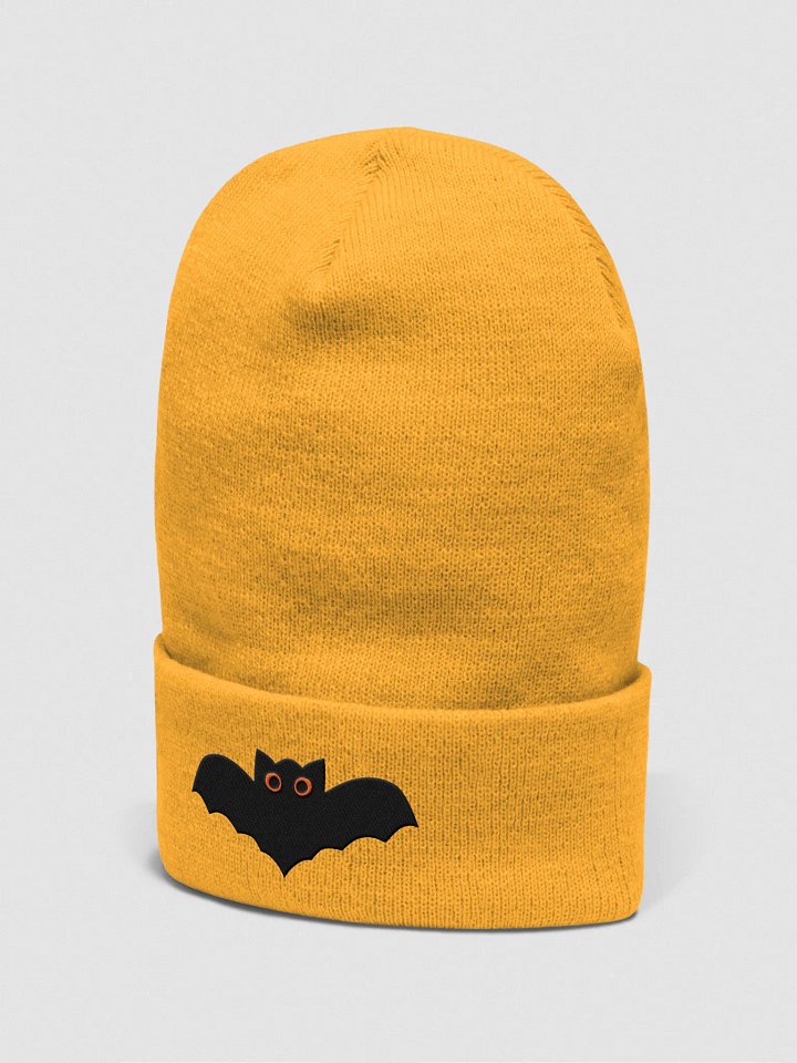Spooky Eyes Embroidered Cuffed Beanie product image (10)
