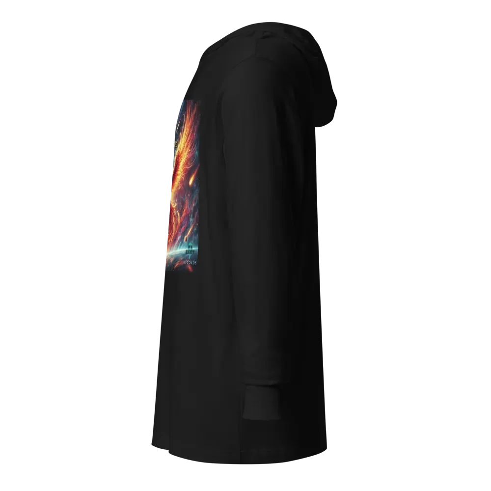 Lightweight Distorted Album Cover Hoodie - Show your Support with Style - Menswear, Womenswear product image (9)