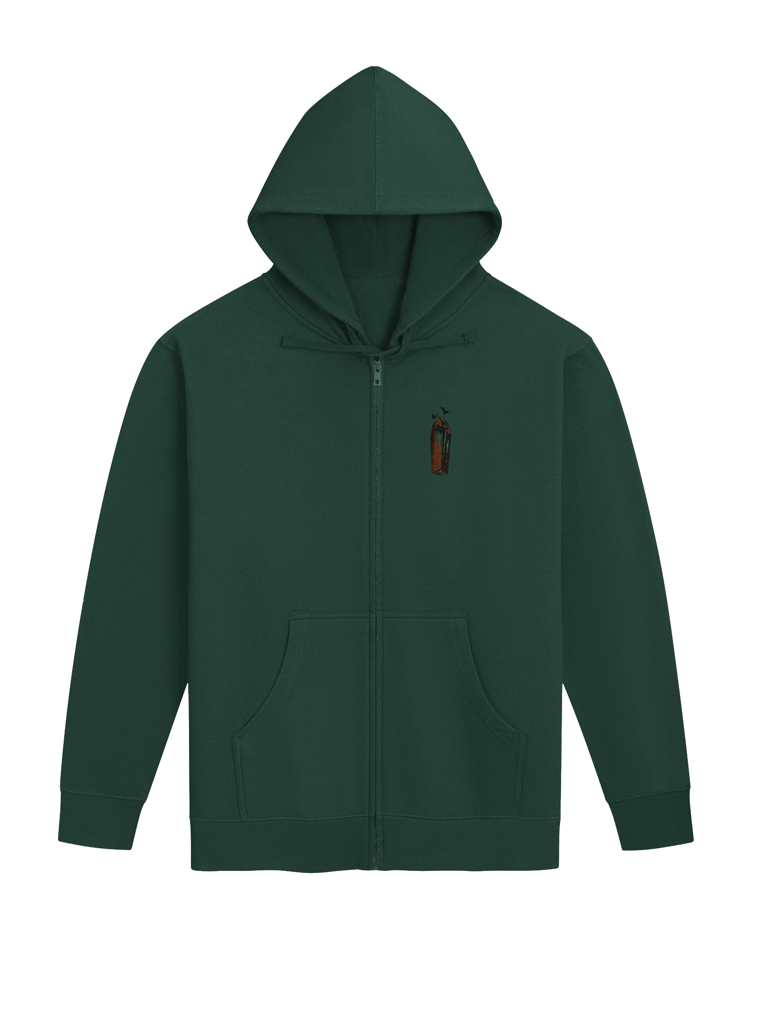 Coffin - Independent Trading Co. Fleece Zip Up Hoodie product image (4)