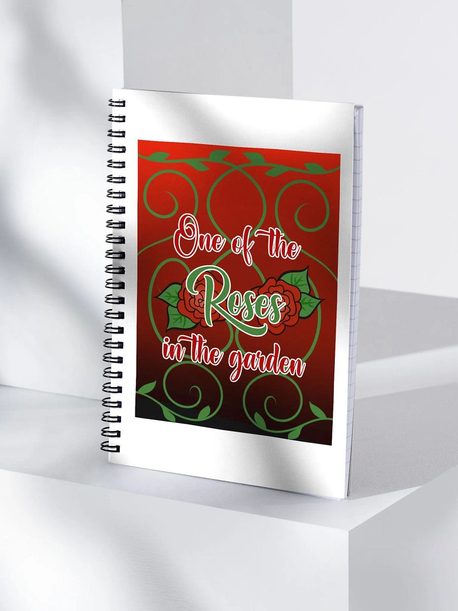 One of the Roses notebook product image (3)