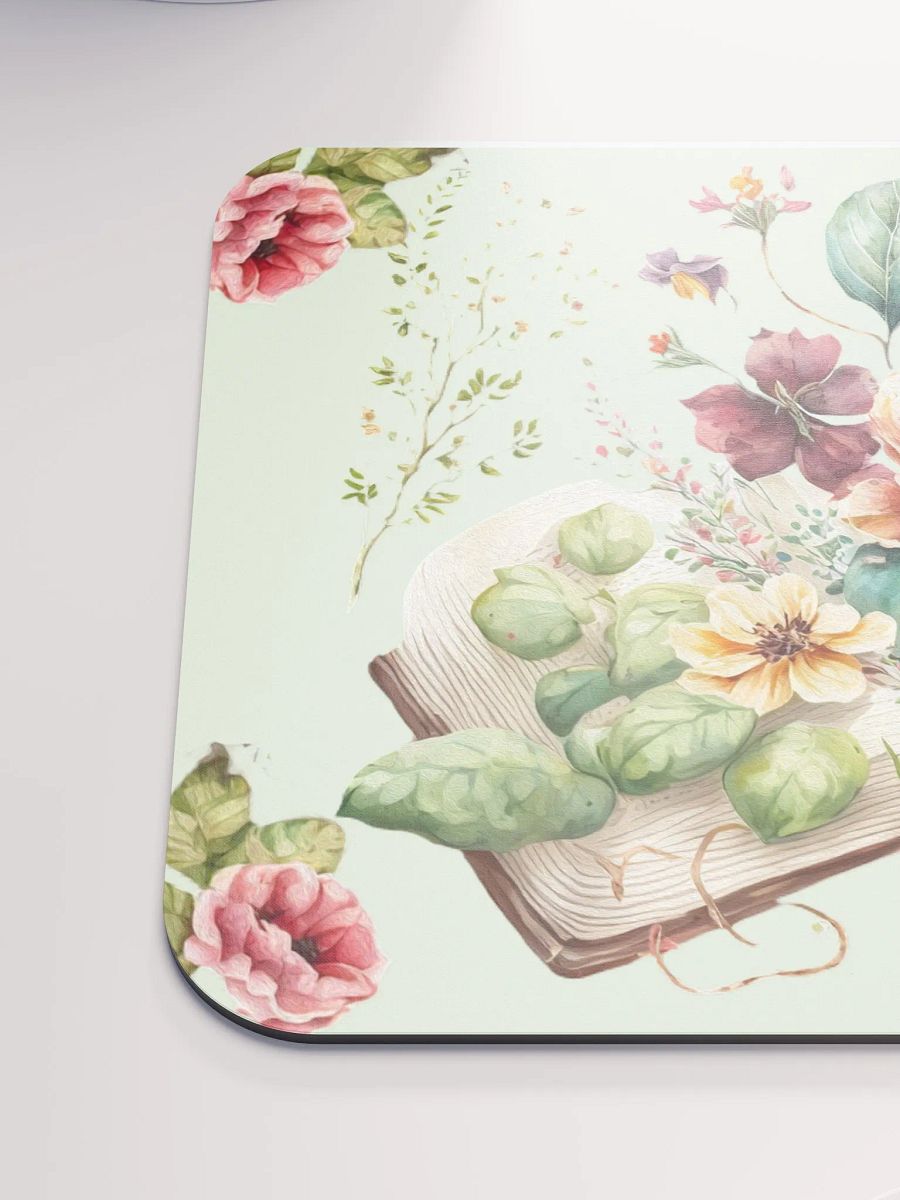 Beautiful Book Full of Flowers Mousepad product image (6)