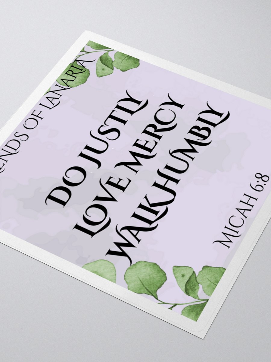 Legends of Lanaria Theme Verse Sticker product image (3)