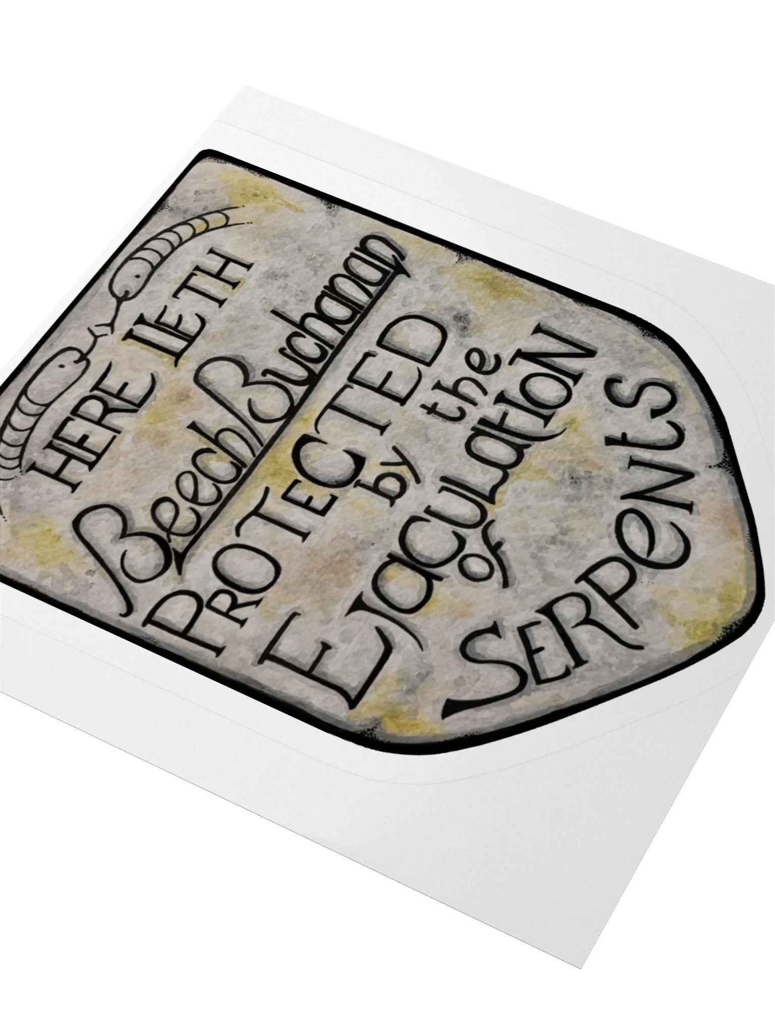 Ejaculation of Serpents sticker product image (3)