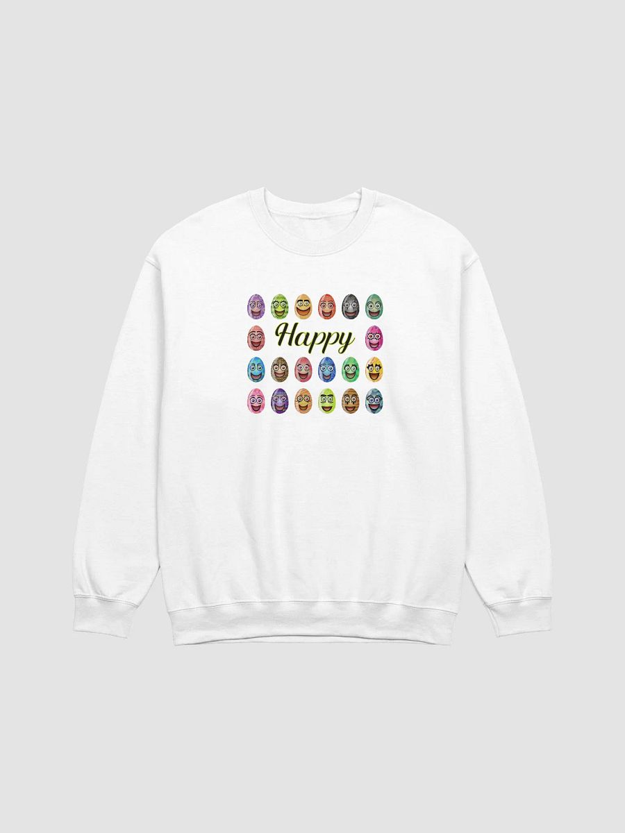 Happy Faces Grid Crewneck Sweatshirt product image (1)
